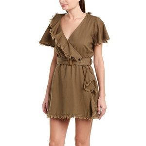 Tularosa x REVOLVE Elias Mini Dress olive green